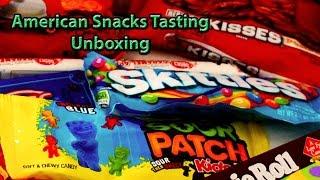 American Snack Tasting - Unboxing