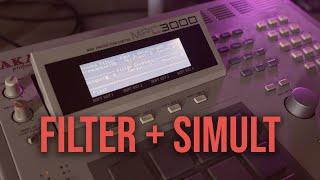 Filter and Simult on MPC3000 | #mpc3000 #filter |