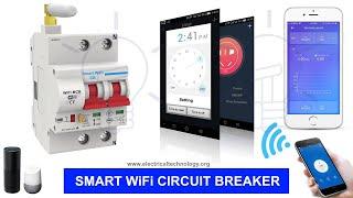 Smart WiFi Circuit Breaker   Automatic Remote Control Protection