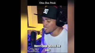 ONLY LOVE (TRADEMARK) COVER SONG BY DON PETOK W/LYRICS