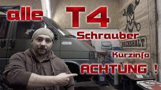 Achtung alle t4 Schrauber !