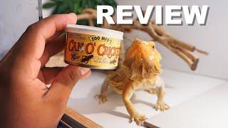 Bearded Dragon Feeding REVIEW !! Crickets In A Can