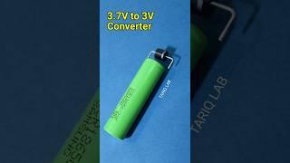 How Yo Make Voltage Converter 3.7V to 3V | #shorts