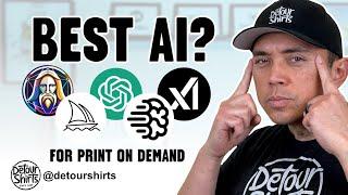 AI Challenge! What The Best AI for Creating T-Shirt Designs?