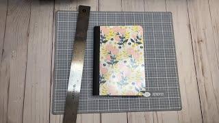 CUTTING DOWN A B6 COMPOSITION NOTEBOOK ️ | Copy Work Notebook