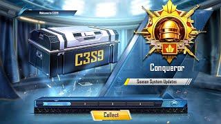 Conqueror Rewards Of Season C3S9  Pubg Mobile - FAIZY OP