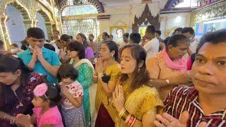  MYANMAR - Last Day of Hindu Festival “Durga Puja” 2022  - Vegetarian Food & Music YANGON