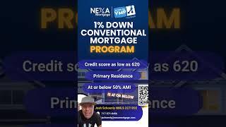  A 1% down conventional #mortgage financing program to purchase a home? YES WE CAN!h