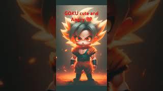 Goku cute and angry #MR. Ayush#