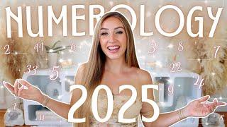 Your NUMEROLOGY for 2025 • Discover Your Personal Year Number