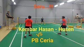 Seru...!!!  Kembar HASAN-HUSEN vs PB CERIA