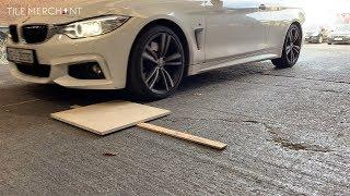 20mm Outdoor Porcelain Tiles | Strength TEST [BMW and VAN Test] | Tile Merchant Ireland