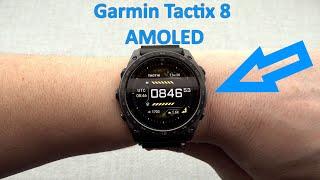 Garmin Tactix 8 51mm AMOLED Unboxing