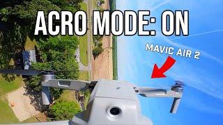  Redneck Turns Mavic Air 2 into High Speed FPV Drone // DJI Mavic Air 2 FPV Sleeper Build