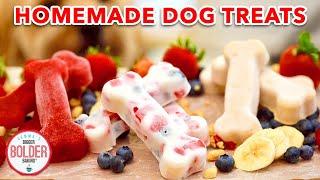 3 Healthy and Homemade Dog Treat Recipes ️ 