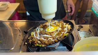 SIZZLING Sisig with Egg and more | Filipino Street Food