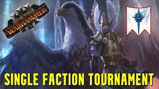 Single Faction Tournament | Learning High Elves By FIRE! Total War Warhammer 3 Tournament