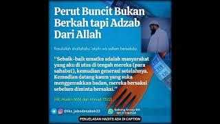 Benarkah Perut Buncit  Secara Mutlak Merupakan Adzab Dari ALLAH.? (Baca Deskripsi)