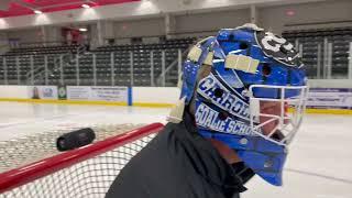 Carroll Goalie School visits the RecPlex in West Des Moines, Iowa.