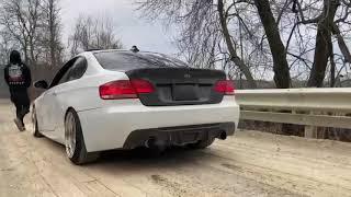 Bmw 335i E92 N54 Stage 2 - Brutal exhaust sound