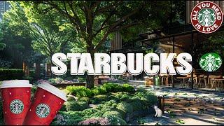 스타벅스 매장음악  실시간 음악 매장음악 광고없는️ 週末の朝カフェBGM  STARBUCKS Soothing Jazz for work and study