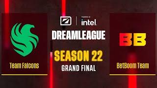 Dota2 - Team Falcons vs BetBoom Team - Game 1 - DreamLeague Season 22 - Grand Final