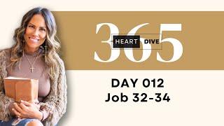 Day 12 Job 32-34 | Daily One Year Bible Study | Audio Bible Reading with Commentary