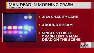 Man Dead In Early Morning Crash | Dec. 9, 2024 | News 19 at 9 a.m.