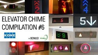 Elevator Chime Compilation #6 - KONE