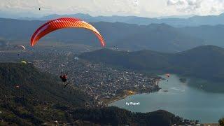 Paragliding in Pokhara 2015, Nepal