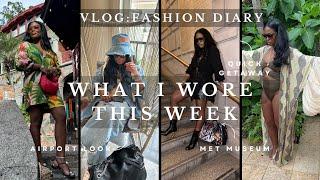 VLOG: FASHION DIARY- What I Wore This Week