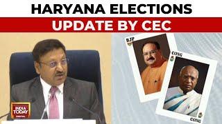 Haryana Assembly Election 2024: Voting In Haryana On October 1, Result On Oct 4 | India Today