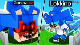 CASA SONIC EXE di LOKKINO contro CASA FLASH di LOKKI su MINECRAFT ITA