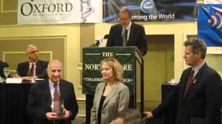 Bernard Gordon receives 2011 North Shore Distinguished Leadership Award