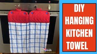 How to make hanging towels in Less than 5mins for gifts/Sell.