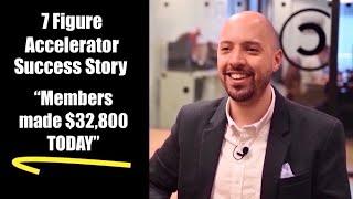 7 Figure Accelerator  review (Philip Johansen) | $32,800 made TODAY (PROOF)