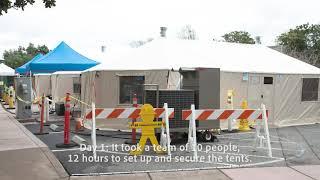 Salinas Valley Health COVID-19 Triage Tents