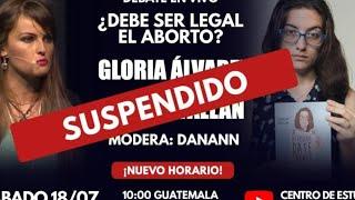 Por qué Gloria Alvarez se bajó del debate con Lupe Batallán