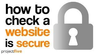 How to check a website is secure