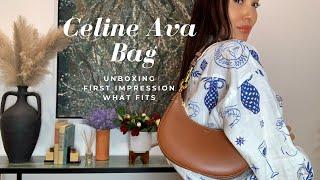 Celine Ava Bag: unboxing/review/what fits