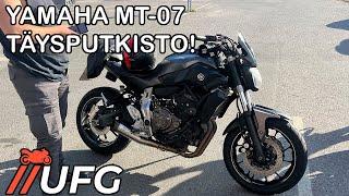 Kesä Moottoripyöräilyä Porukalla │ Yamaha MT-07 SC-Project Putkisto!