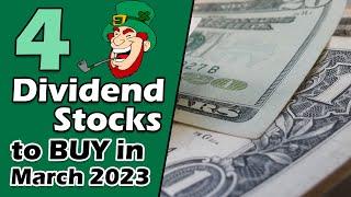 4 Cheap Dividend Growth Stocks to Buy in March 2023!