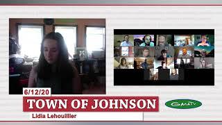 Lidia Lehouillier sings to the Town of Johnson, Vermont 6/12/20