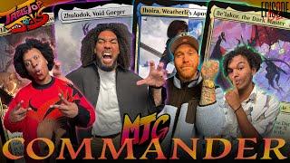 MTG Commander Gameplay | Cassius Marsh vs Leonard Williams vs Andrew Williams vs Blackneto |TTJ ep62