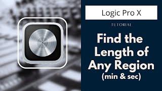  Logic Pro Quick Tip: How to Easily Measure Audio Cut Lengths 