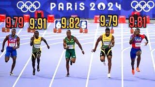 The Fastest Race in History - Paris 2024 Men's 100m Olympic Final Review