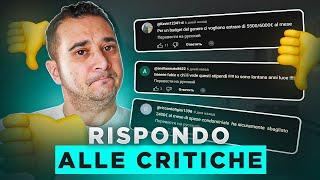 RISPONDO ALLE CRITICHE al video del mio BUDGET 2025