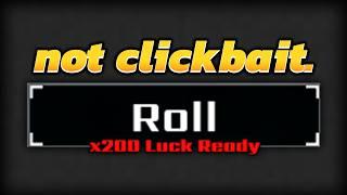 200X LUCK EXPLOIT IN SOL'S RNG (not clickbait)...