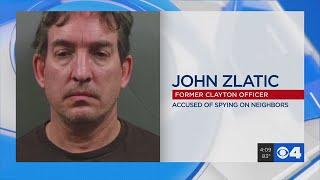 Former Clayton officer accused of spying on neighbors