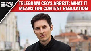 Telegram CEO | Telegram App CEO's Arrest: System Of Moderating Illegal Content Significantly Weaker?